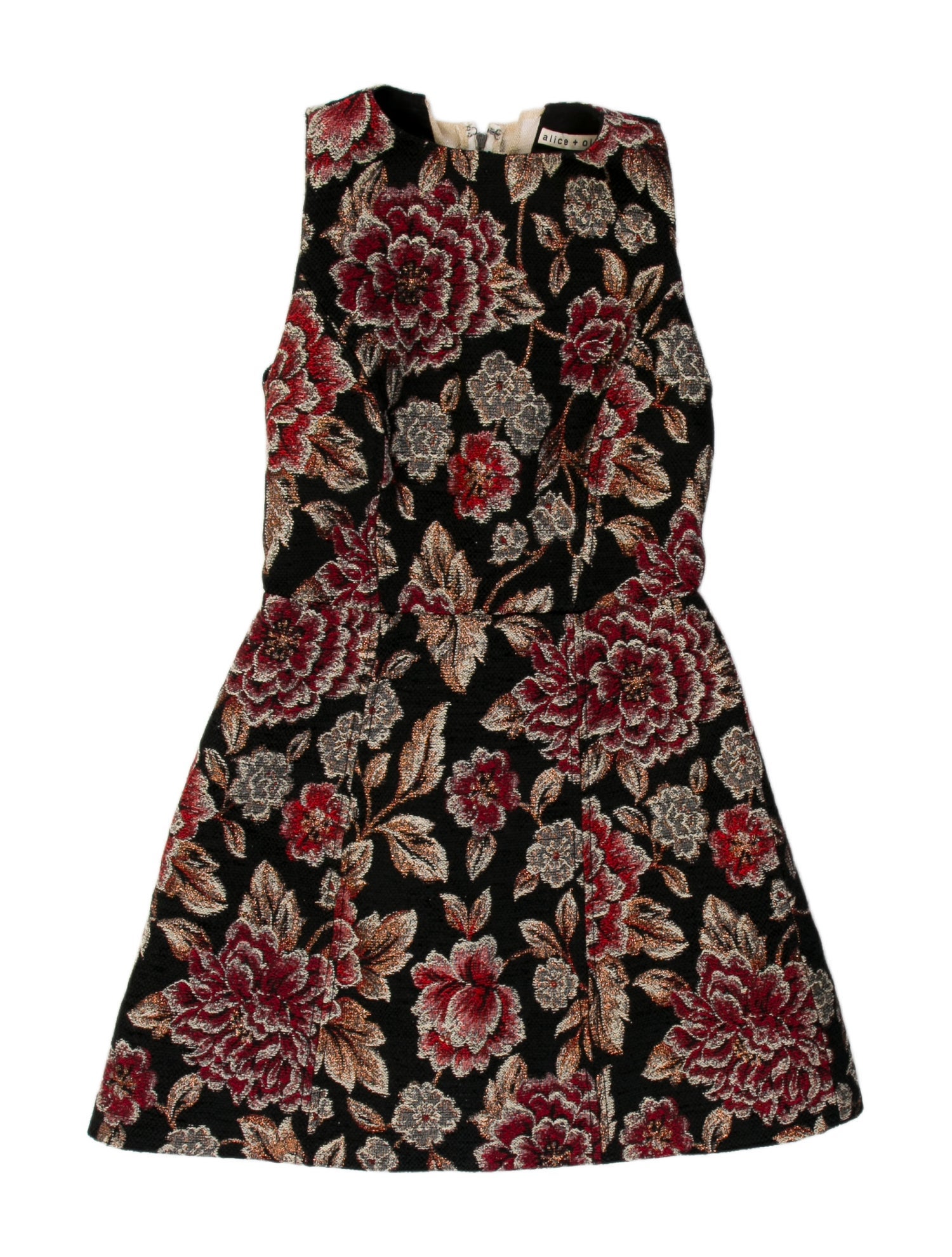 Alice + Olivia Floral Print Mini Dress