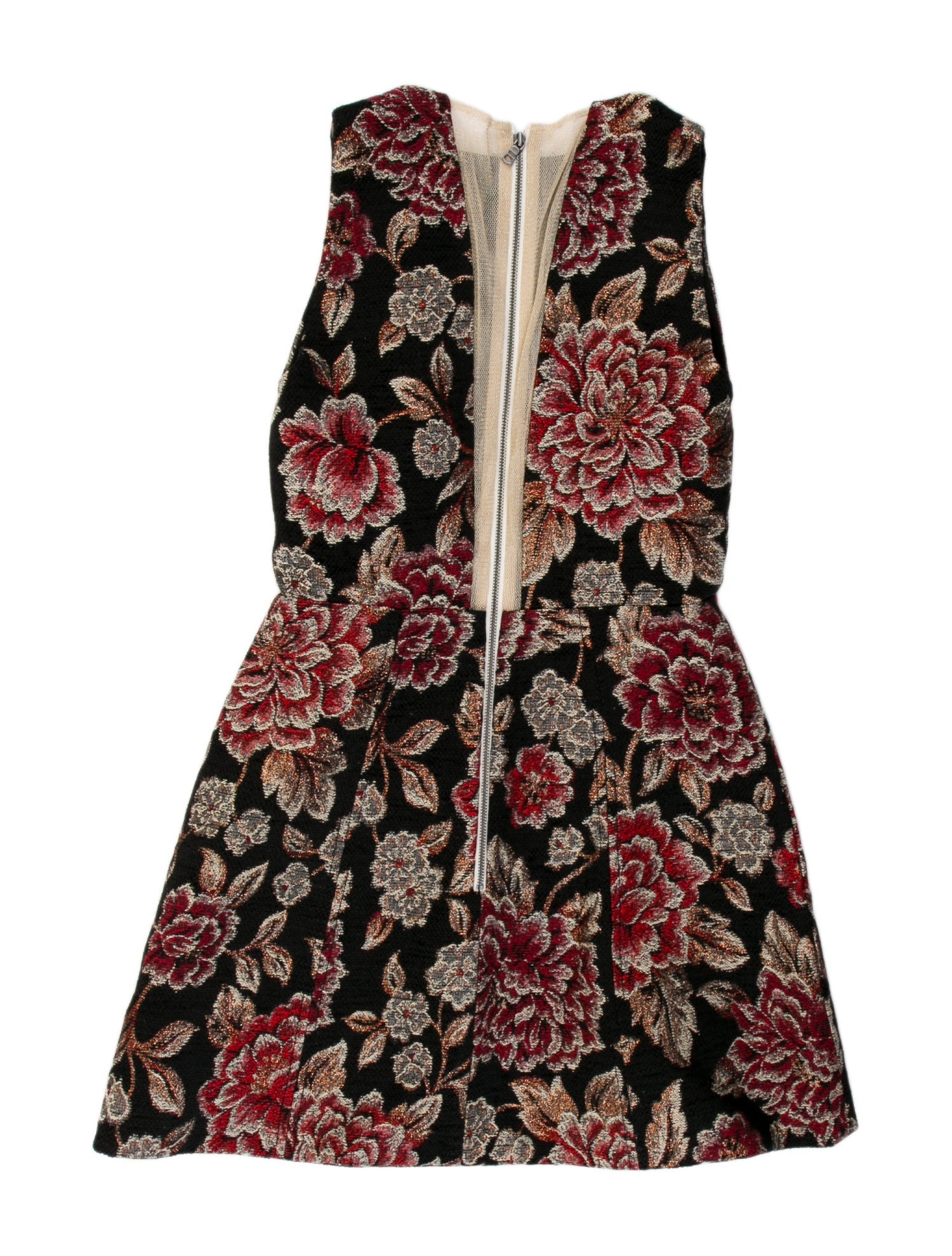 Alice + Olivia Floral Print Mini Dress