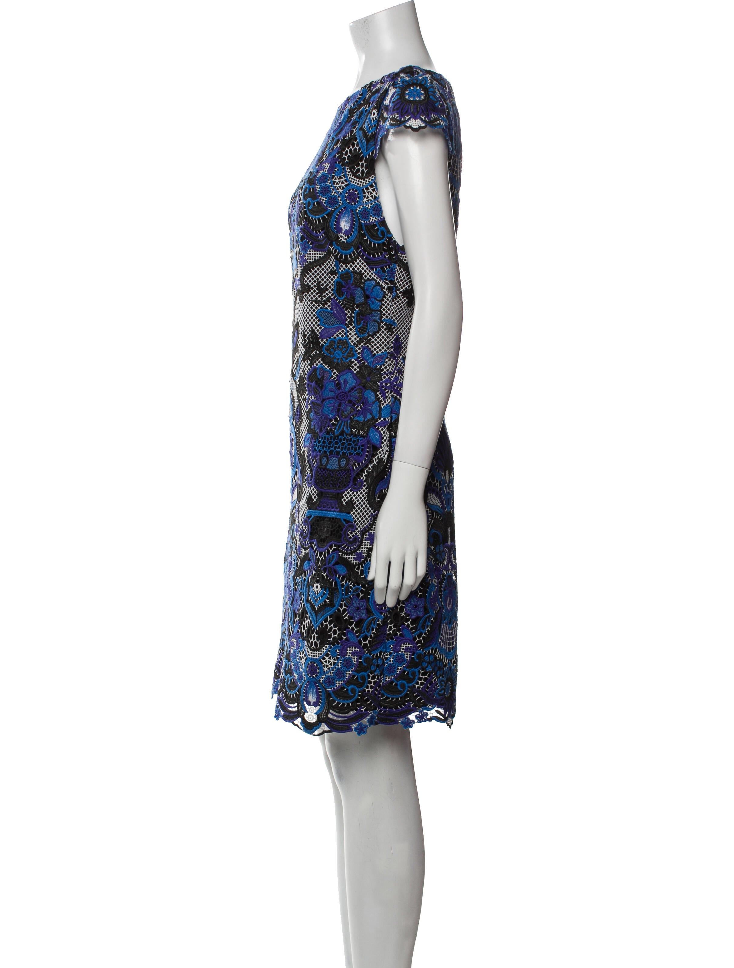 Alice + Olivia Printed Mini Dress