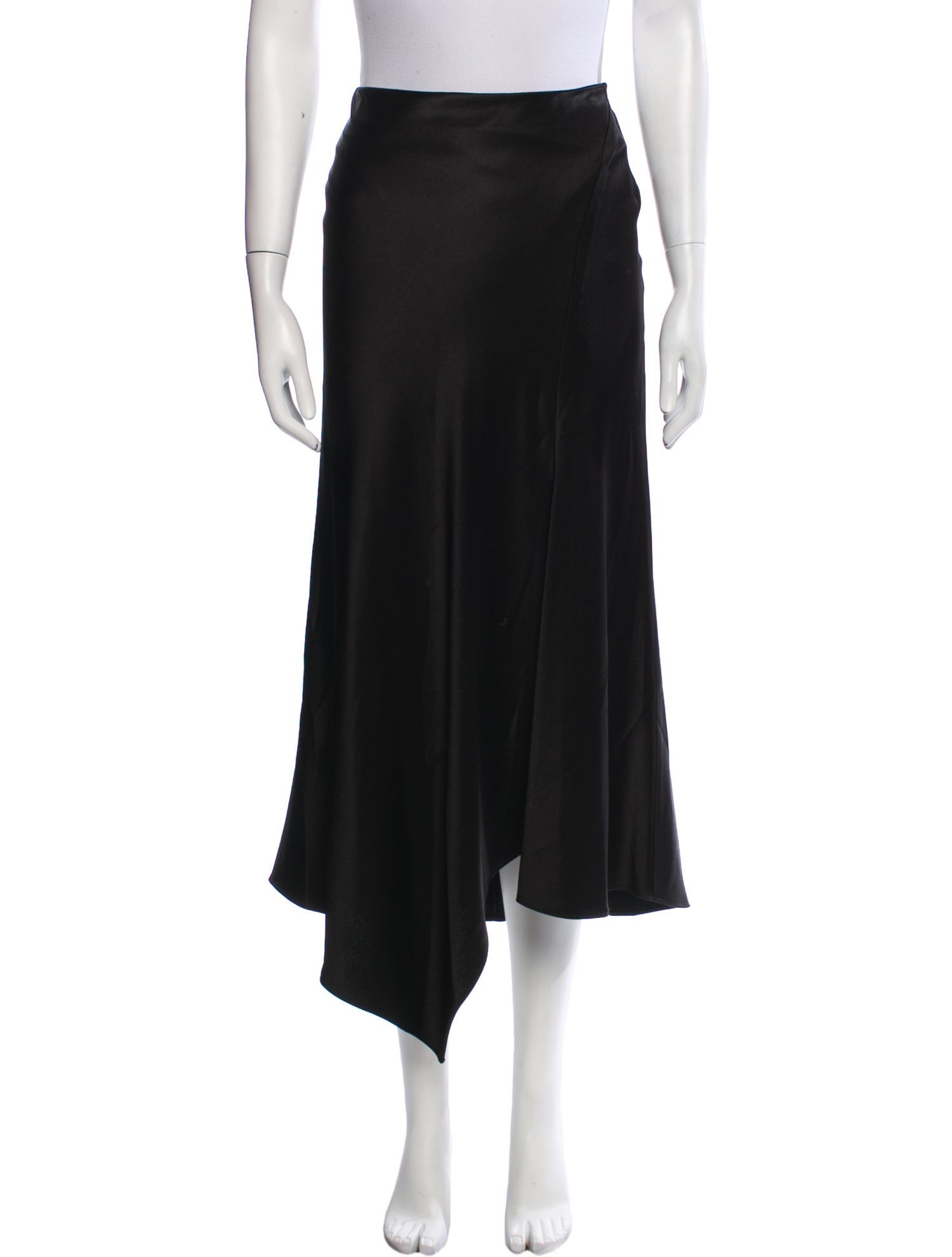 Alice + Olivia Silk Midi Length Skirt