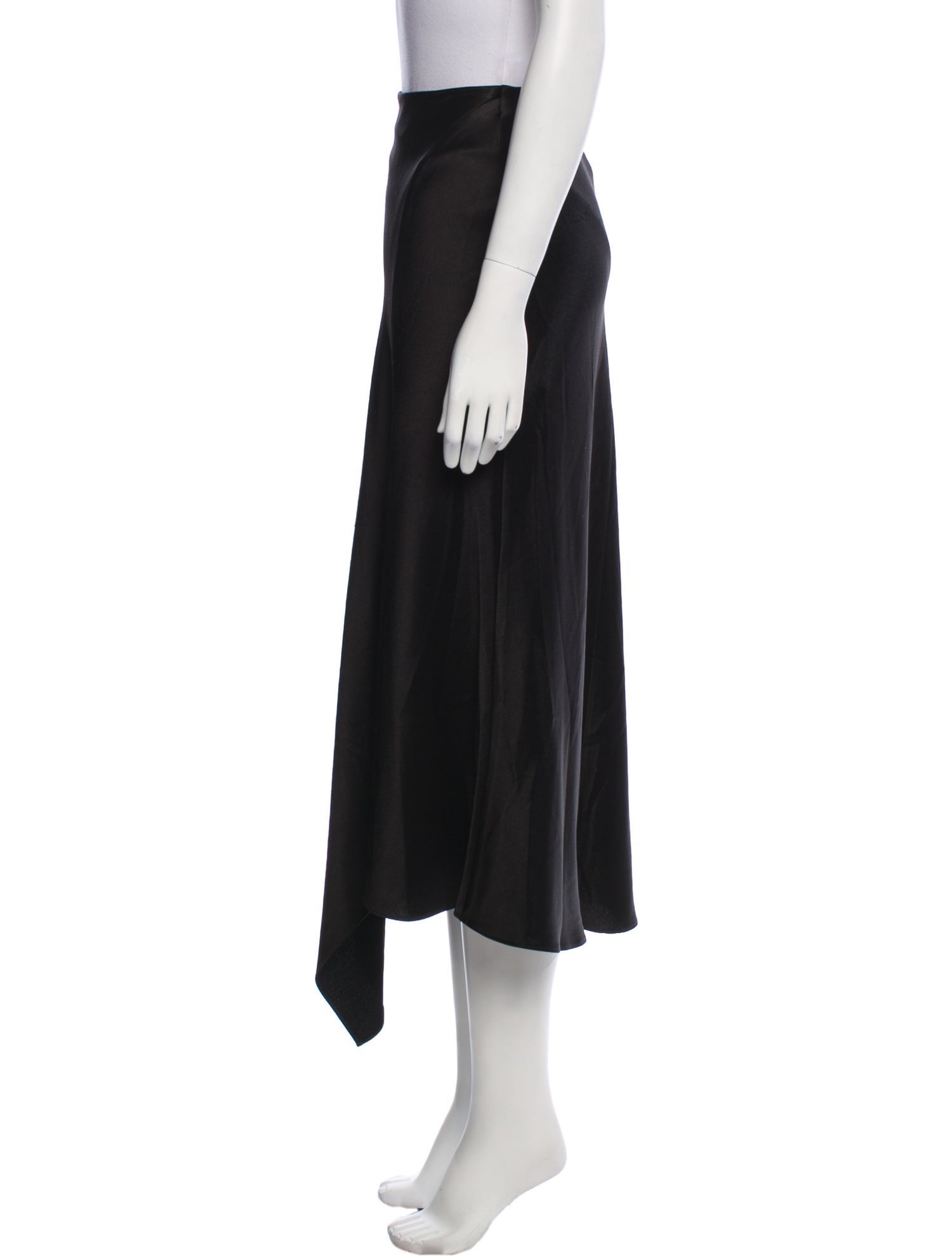 Alice + Olivia Silk Midi Length Skirt