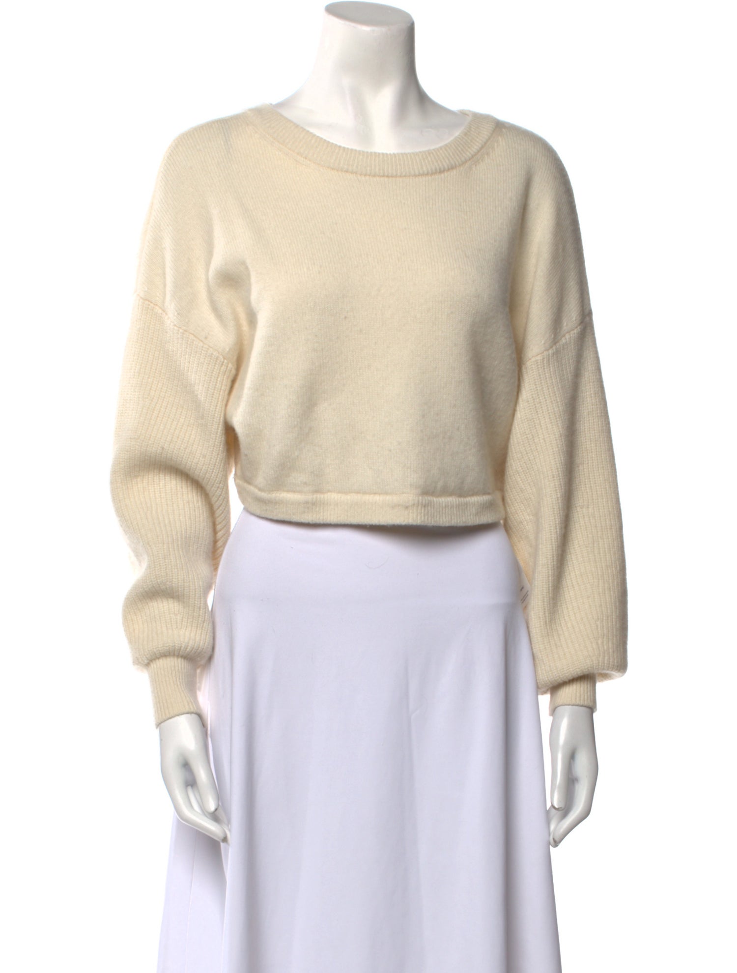 Alice + Olivia Wool Scoop Neck Sweater