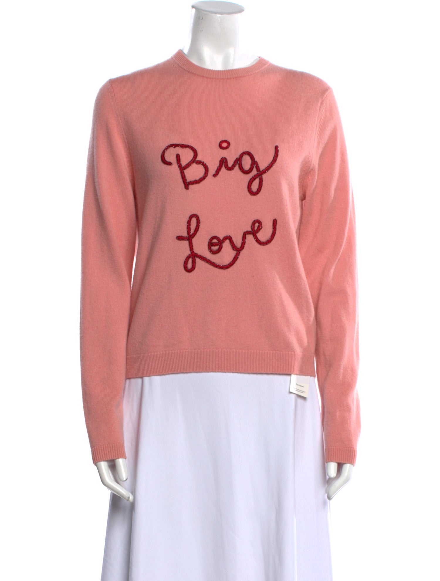 Alice + Olivia Cashmere Graphic Print Sweater