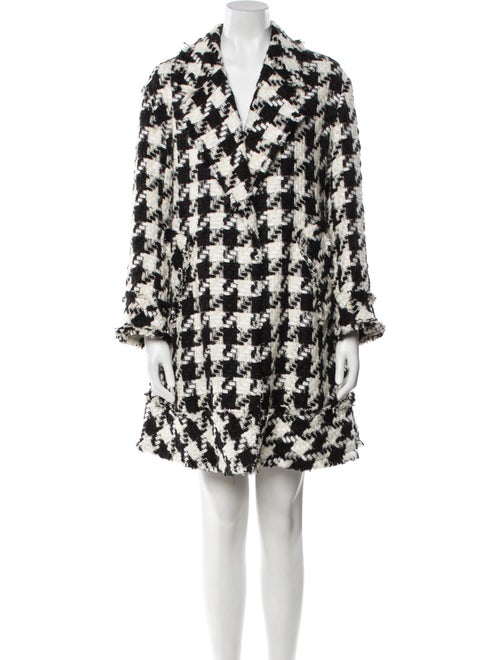 Alice + Olivia Wool Houndstooth Print Short Set