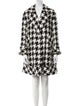 Alice + Olivia Wool Houndstooth Print Short Set