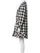 Alice + Olivia Wool Houndstooth Print Short Set