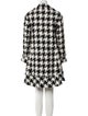 Alice + Olivia Wool Houndstooth Print Short Set
