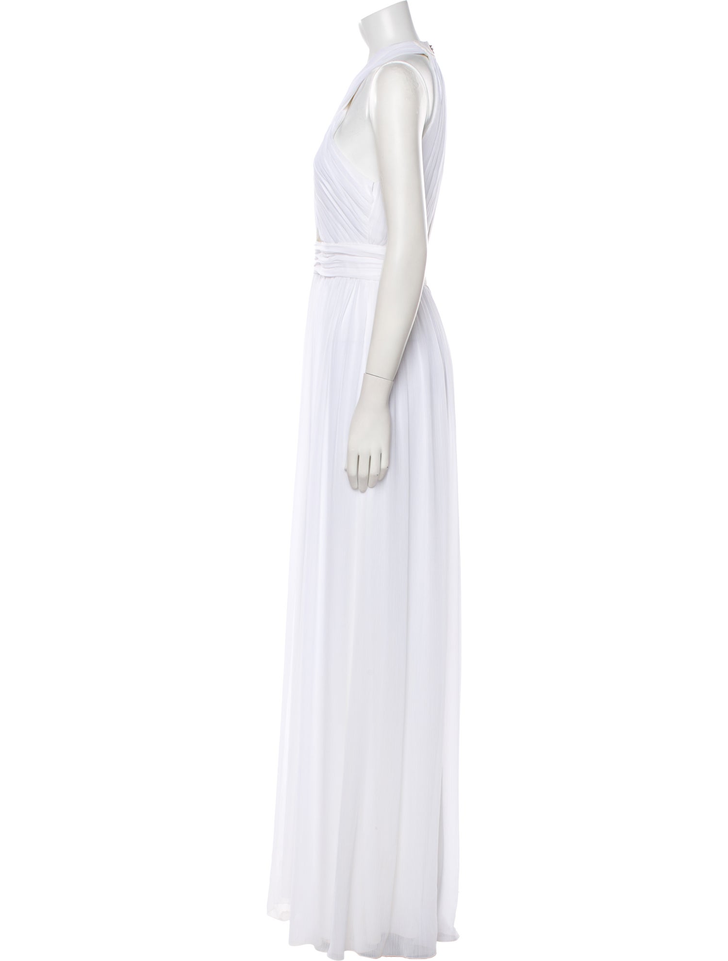 Alice + Olivia Halterneck Long Dress