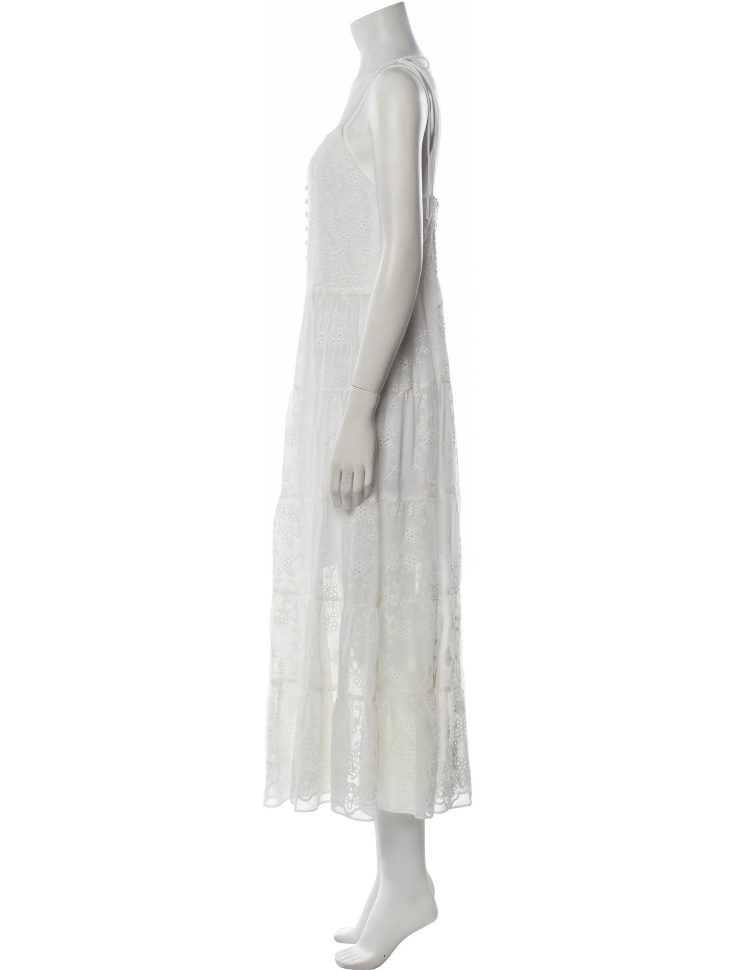 Alice + Olivia V-Neck Long Dress