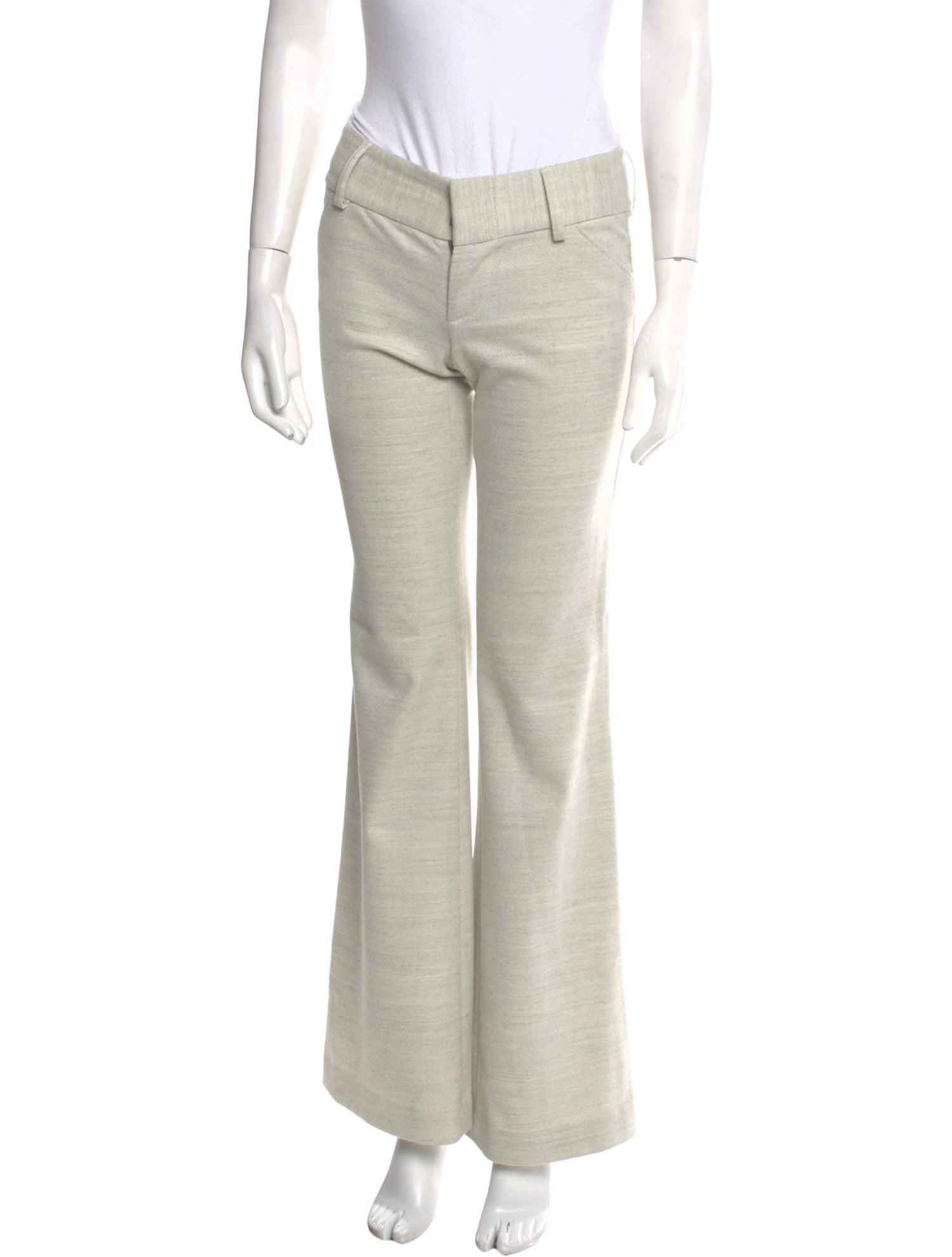 Alice + Olivia Wool Wide Leg Pants