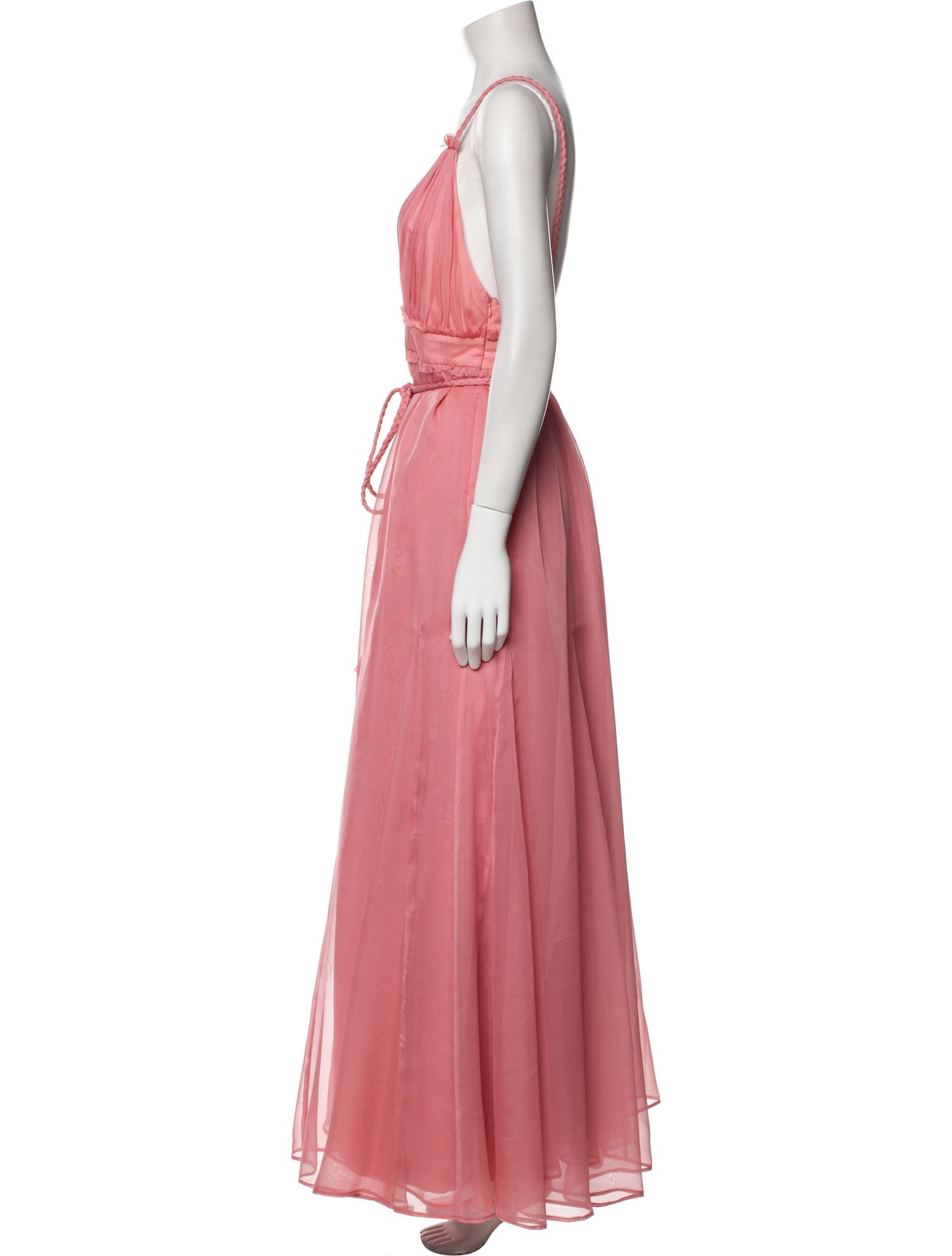 Alice + Olivia V-Neck Long Dress