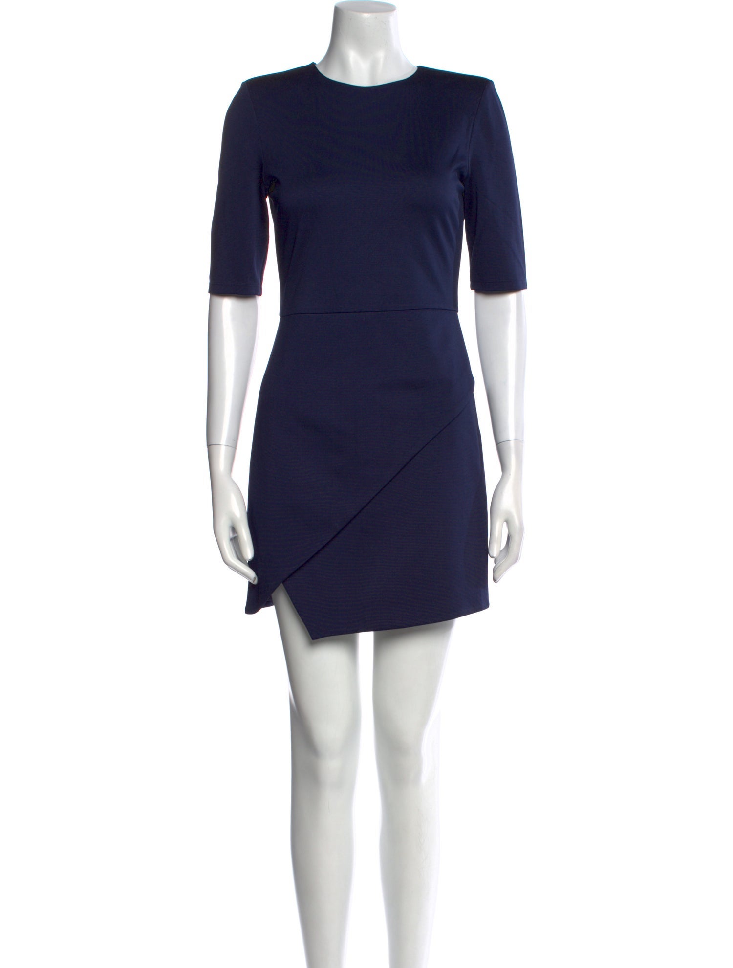 Alice + Olivia Crew Neck Mini Dress