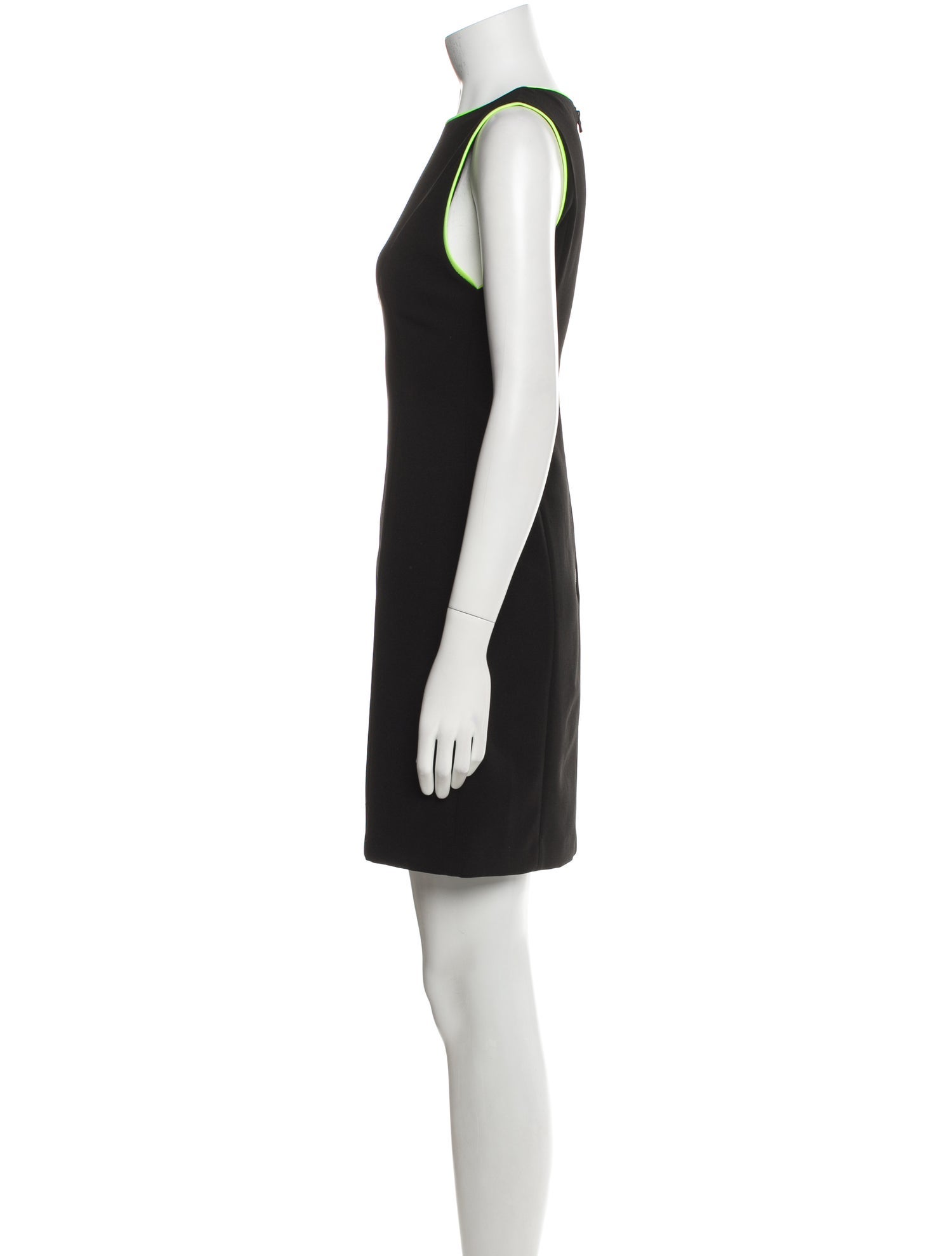 Alice + Olivia Crew Neck Mini Dress