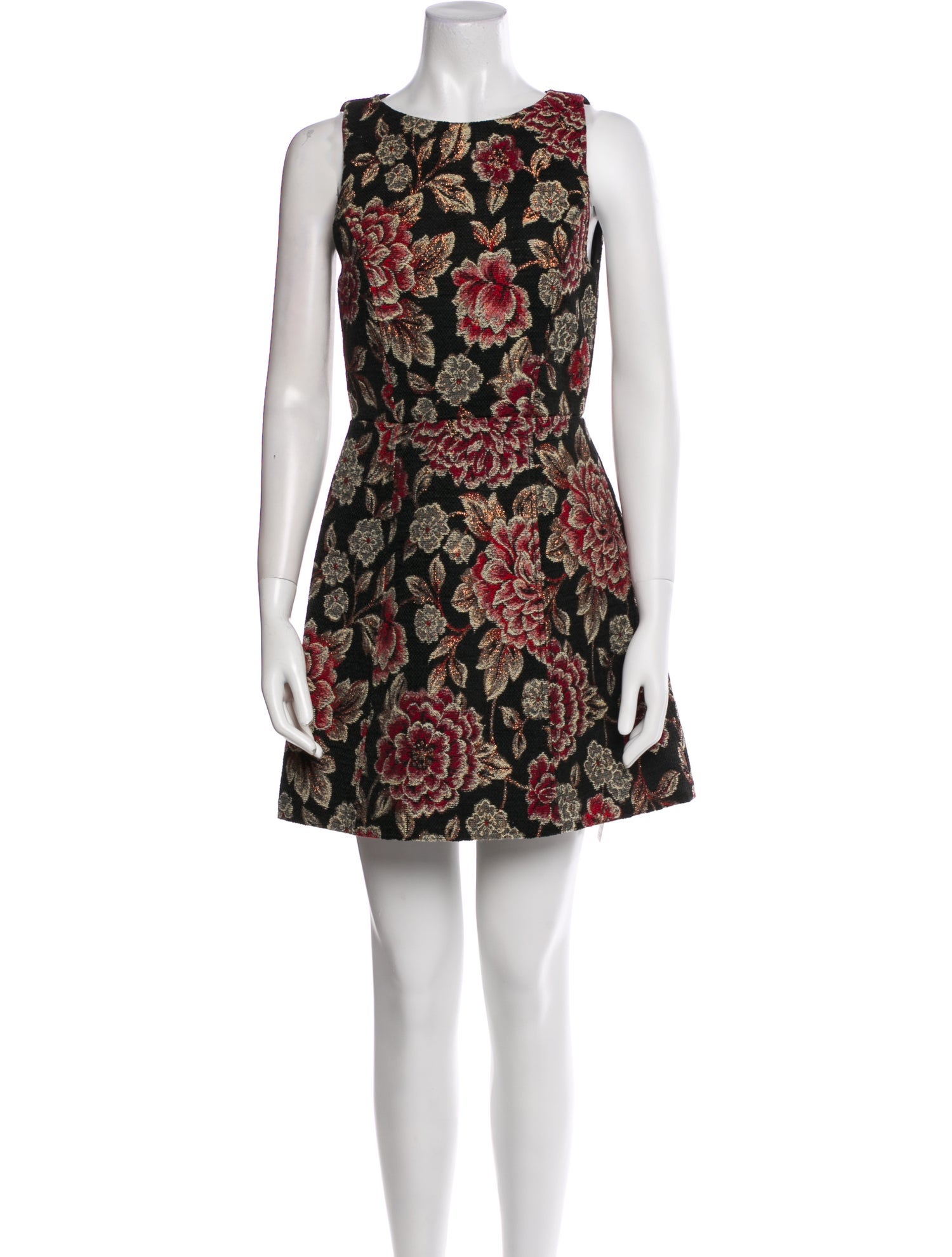 Alice + Olivia Floral Print Mini Dress