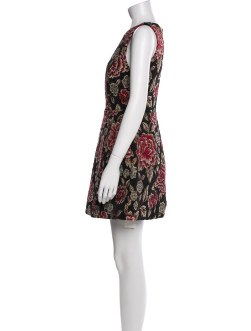 Alice + Olivia Floral Print Mini Dress
