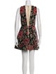 Alice + Olivia Floral Print Mini Dress