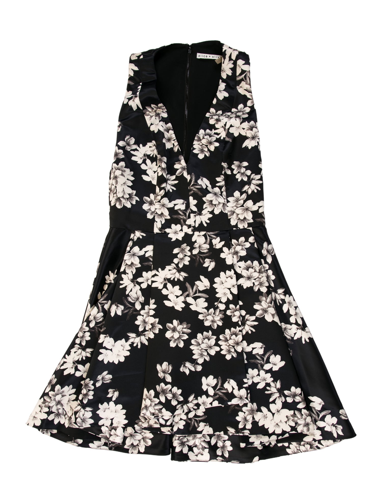 Alice + Olivia Floral Print Mini Dress