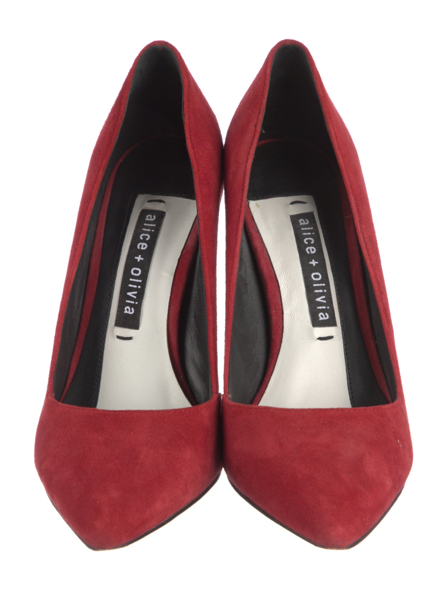 Alice + Olivia Suede Pumps