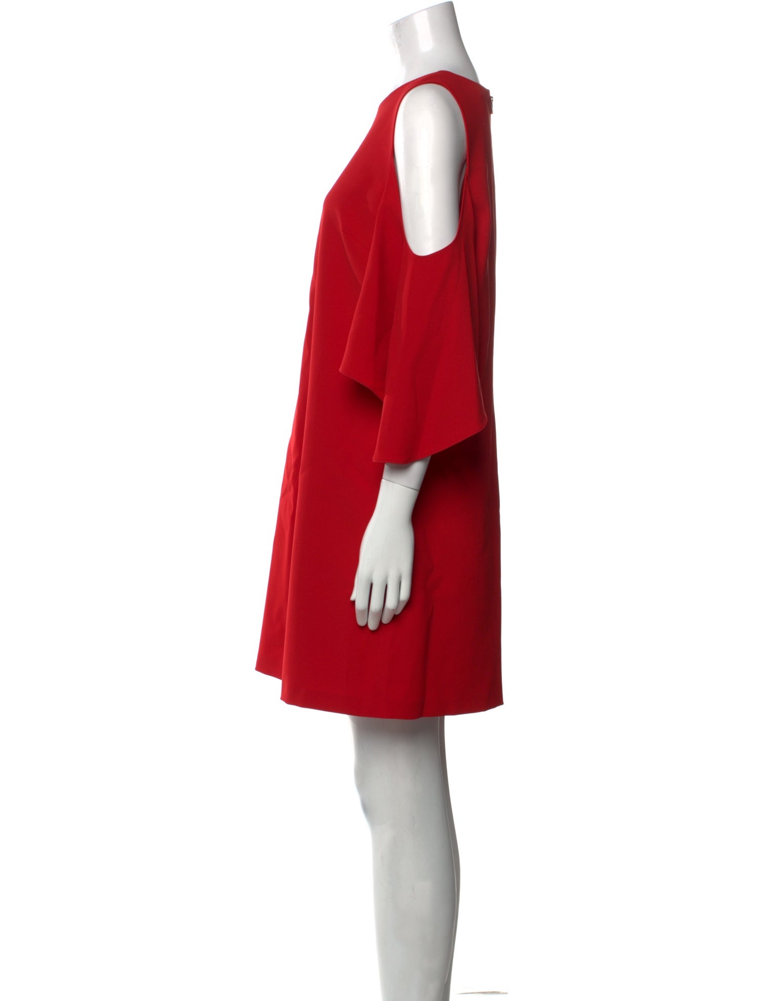 Alice + Olivia Bateau Neckline Mini Dress