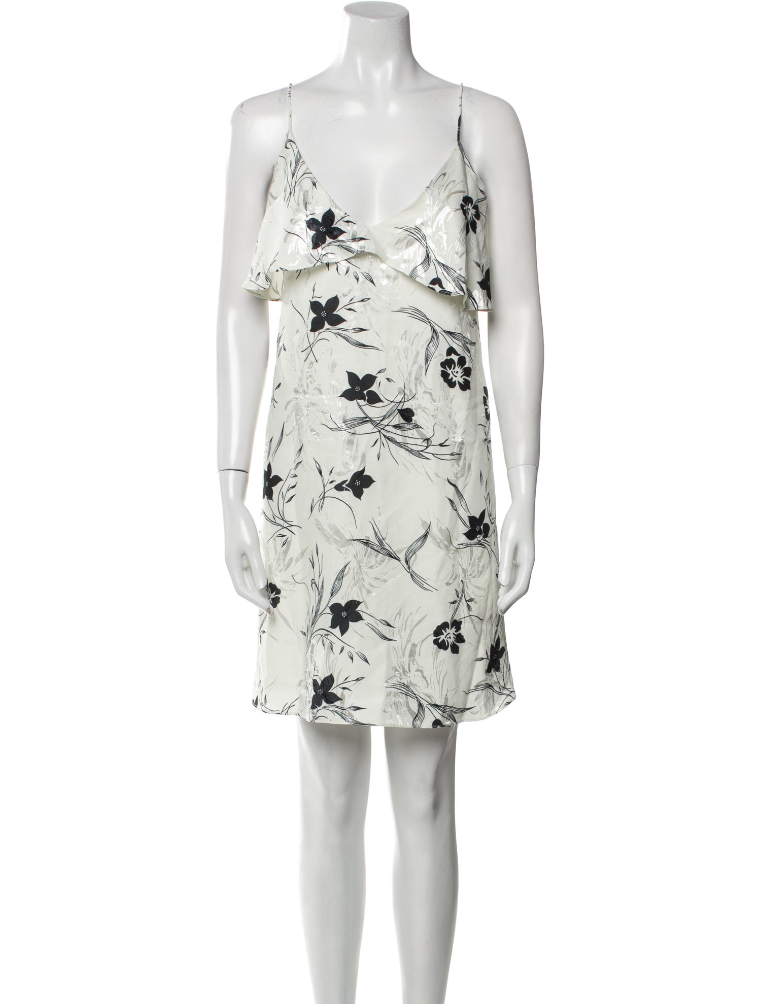 Alice + Olivia Floral Print Mini Dress