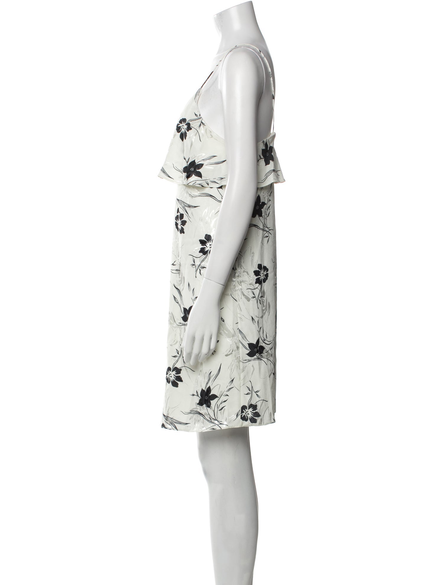 Alice + Olivia Floral Print Mini Dress
