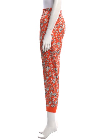 Alice + Olivia Floral Print Skinny Leg Pants