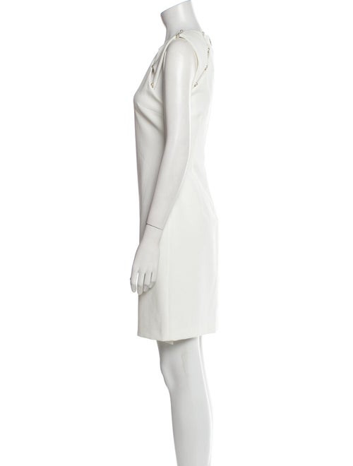 Alice + Olivia Square Neckline Mini Dress