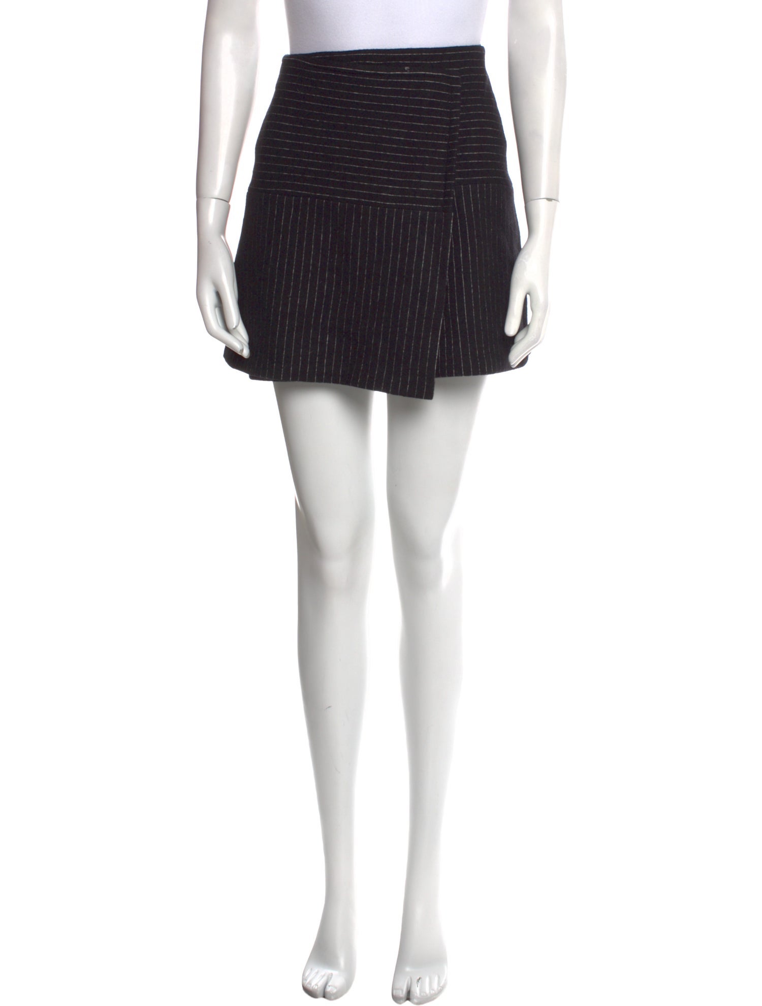 Alice + Olivia Wool Mini Skirt