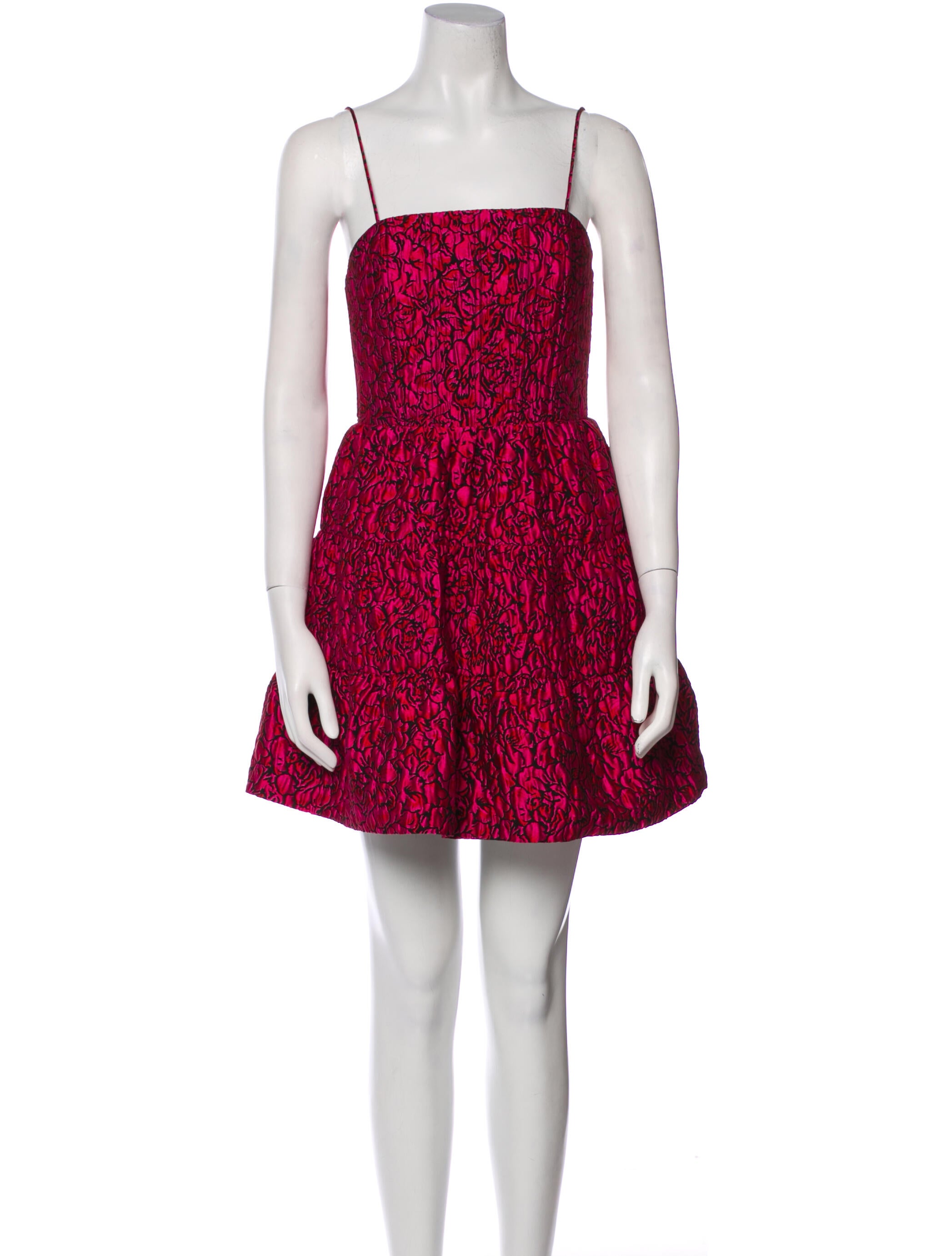 Alice + Olivia Floral Print Mini Dress w/ Tags