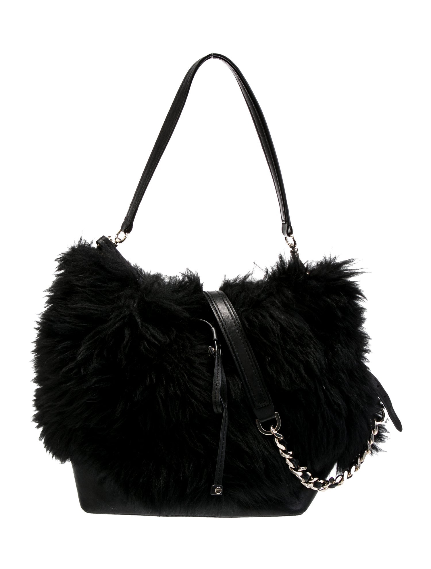 Alice + Olivia Faux Fur Evening Bag