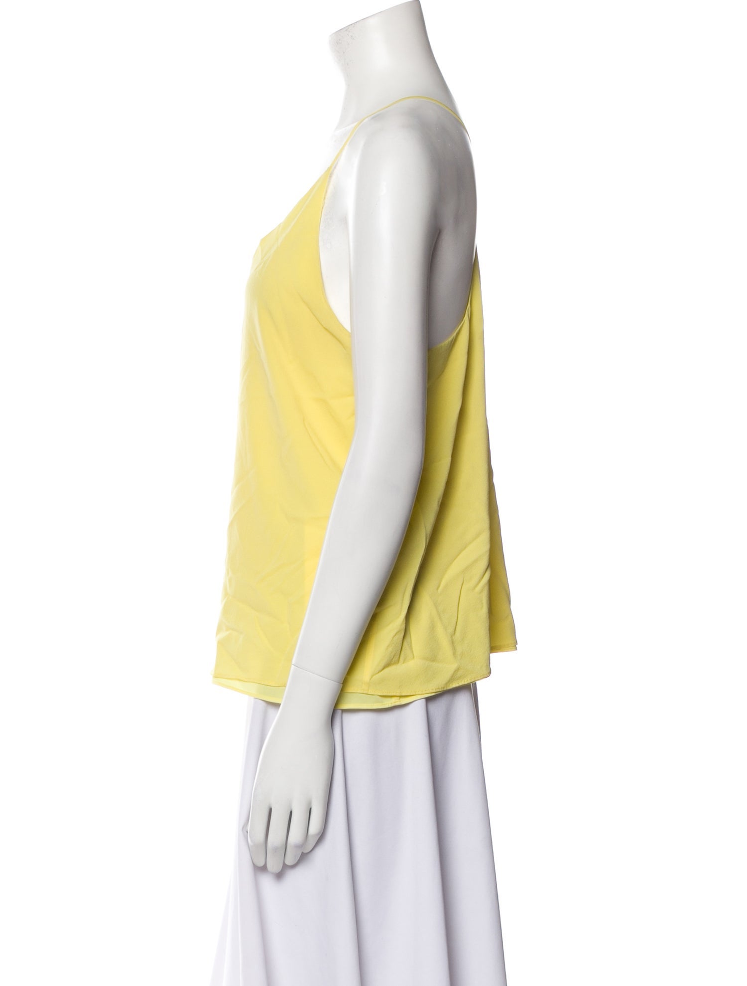 Alice + Olivia Silk V-Neck Top