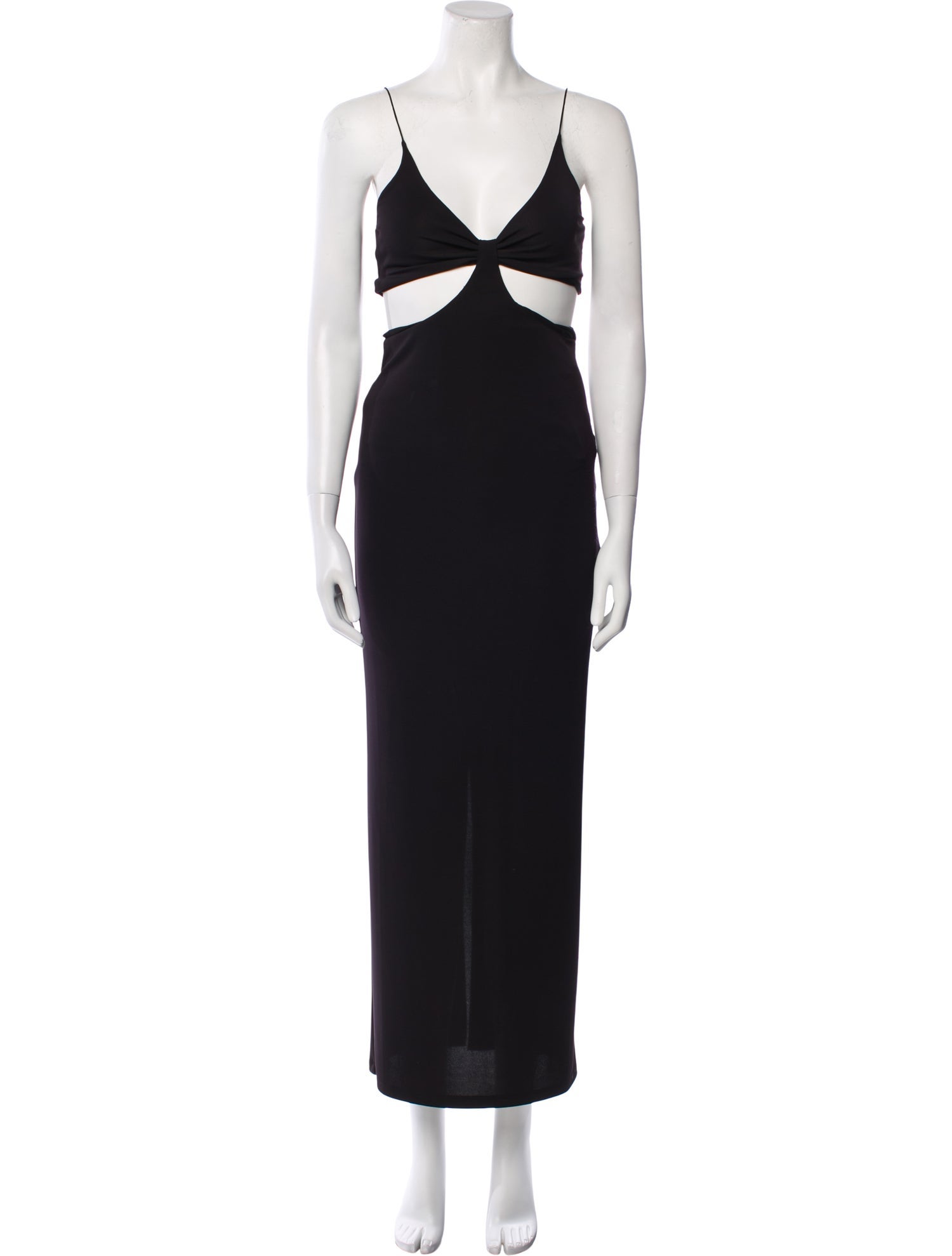 Alice + Olivia V-Neck Midi Length Dress