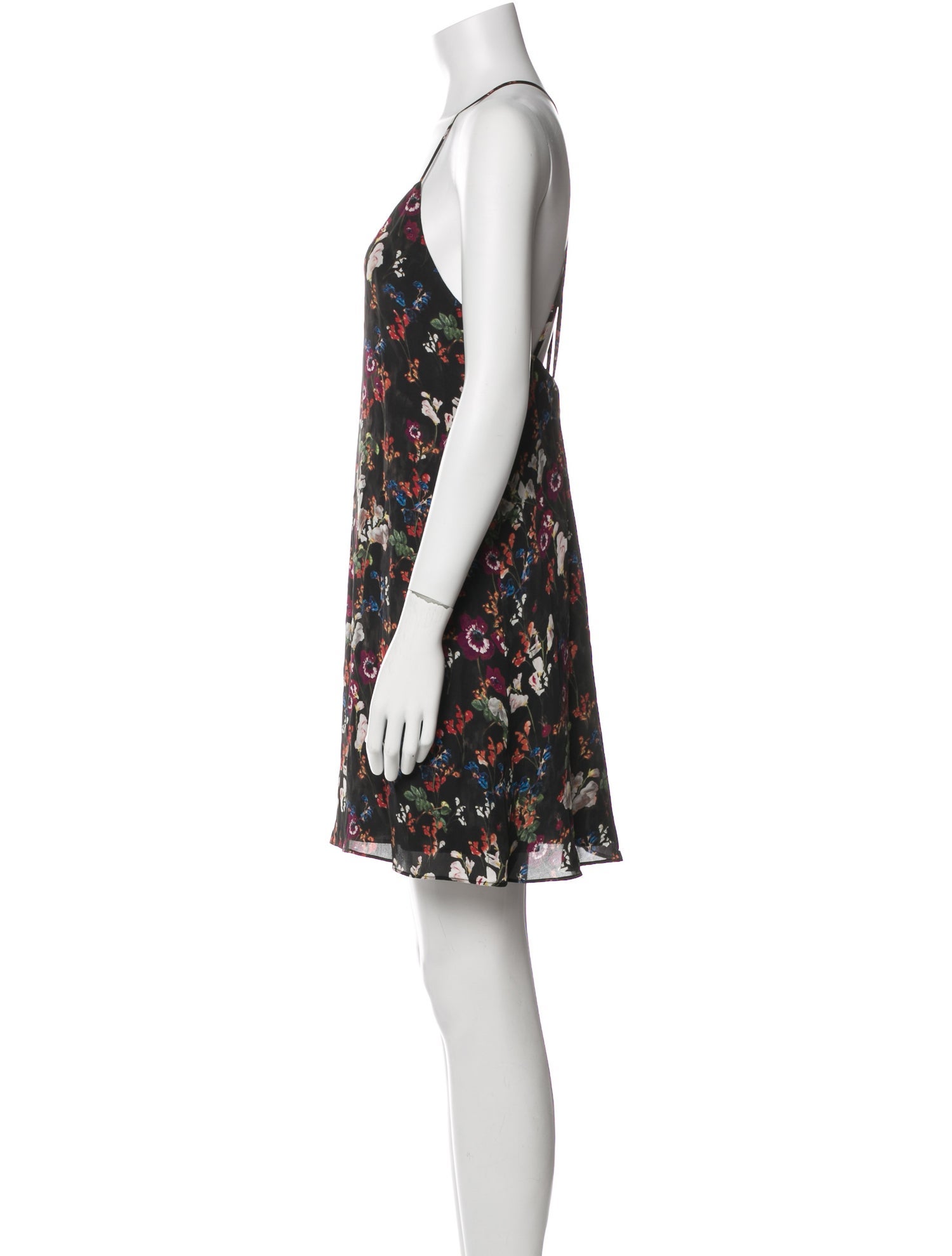 Alice + Olivia Silk Mini Dress