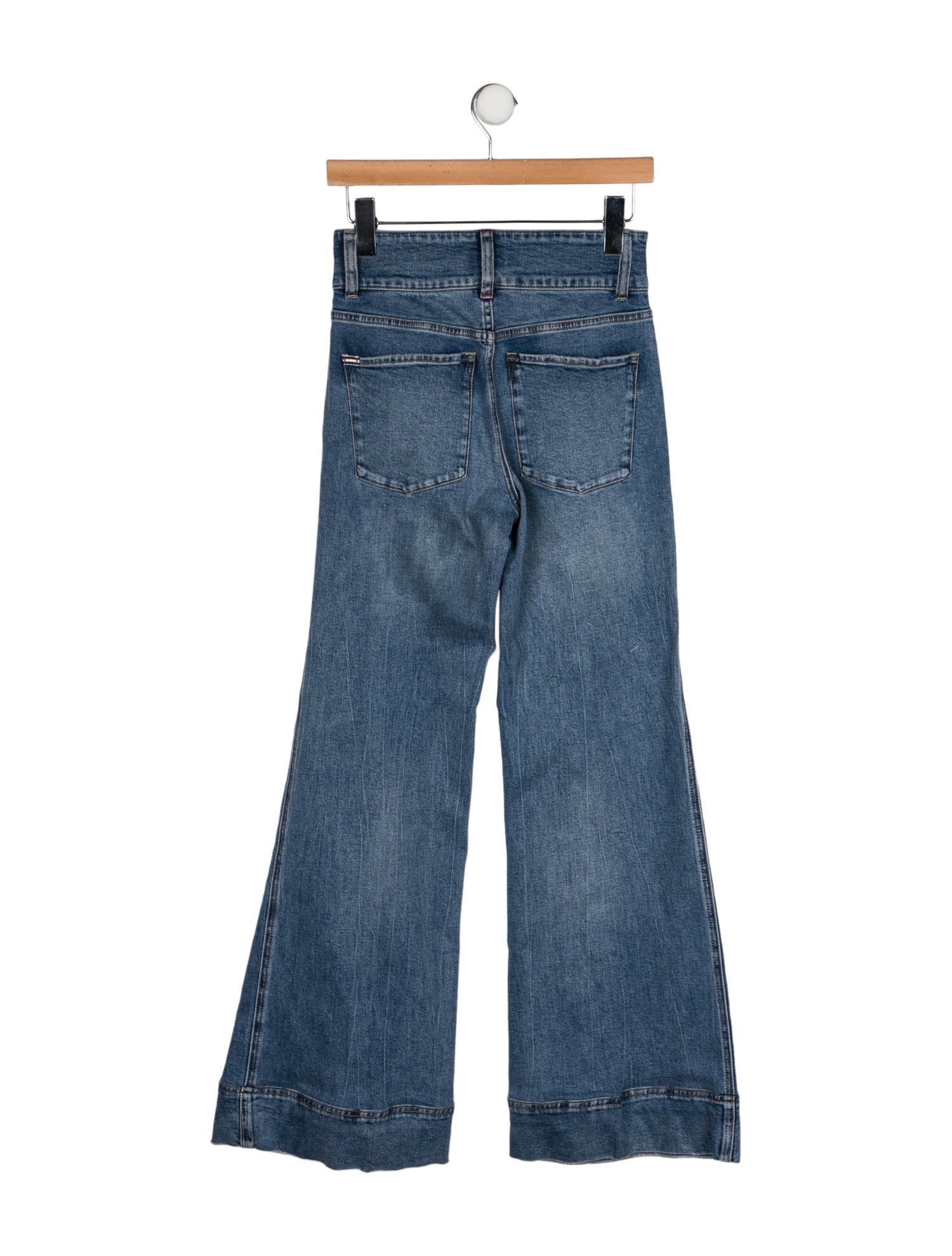 Alice + Olivia High-Rise Wide Leg Jeans