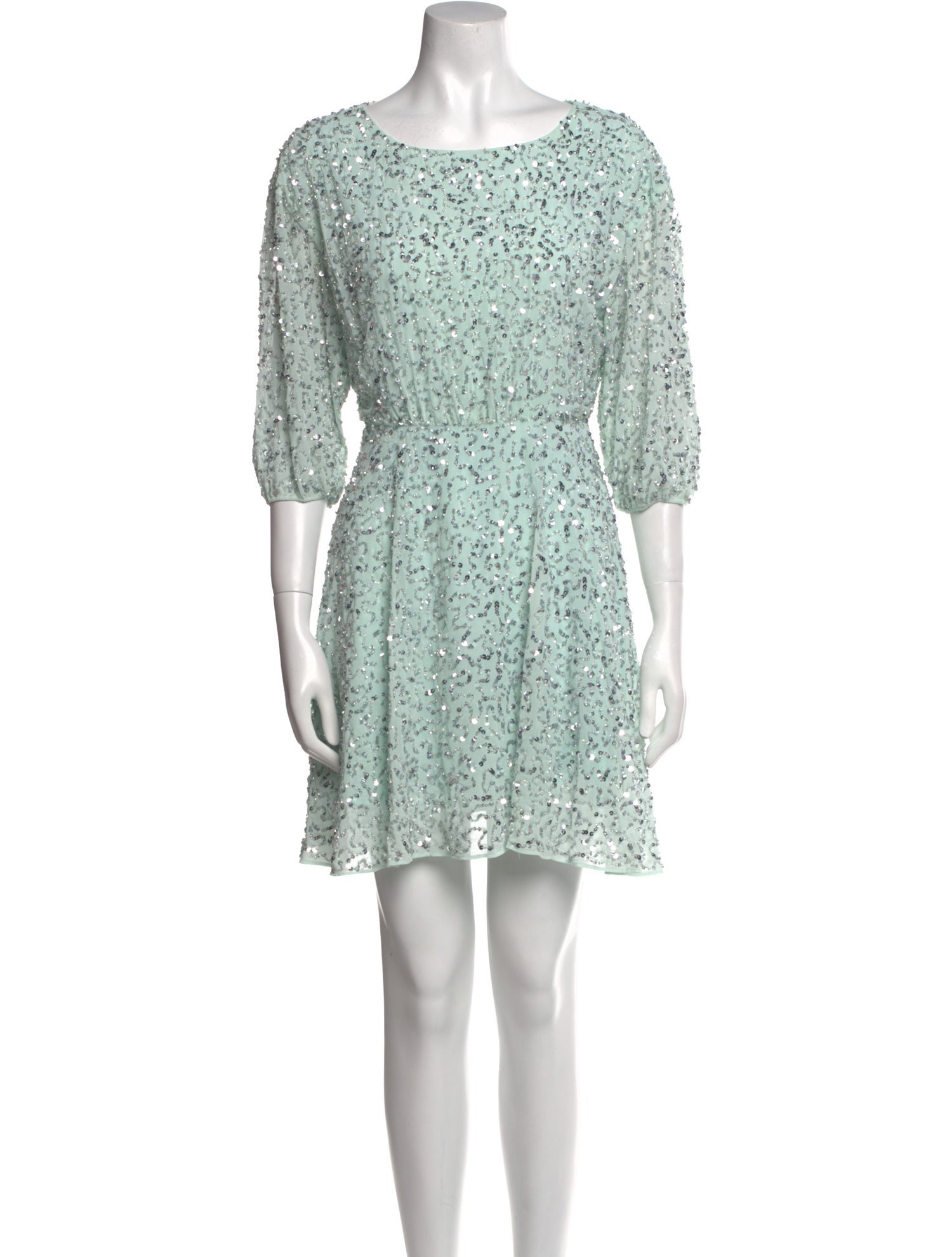 Alice + Olivia Floral Print Mini Dress