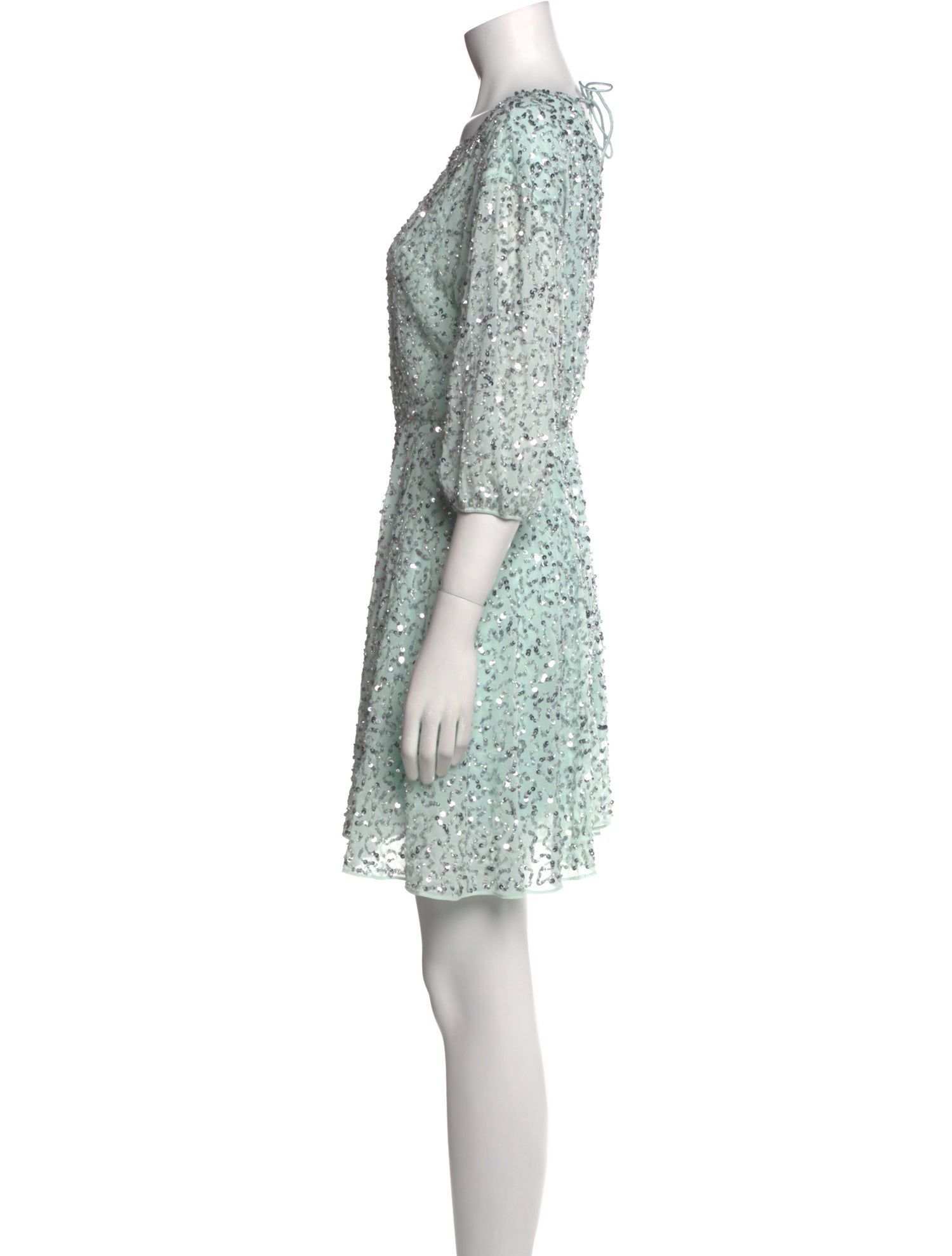 Alice + Olivia Floral Print Mini Dress