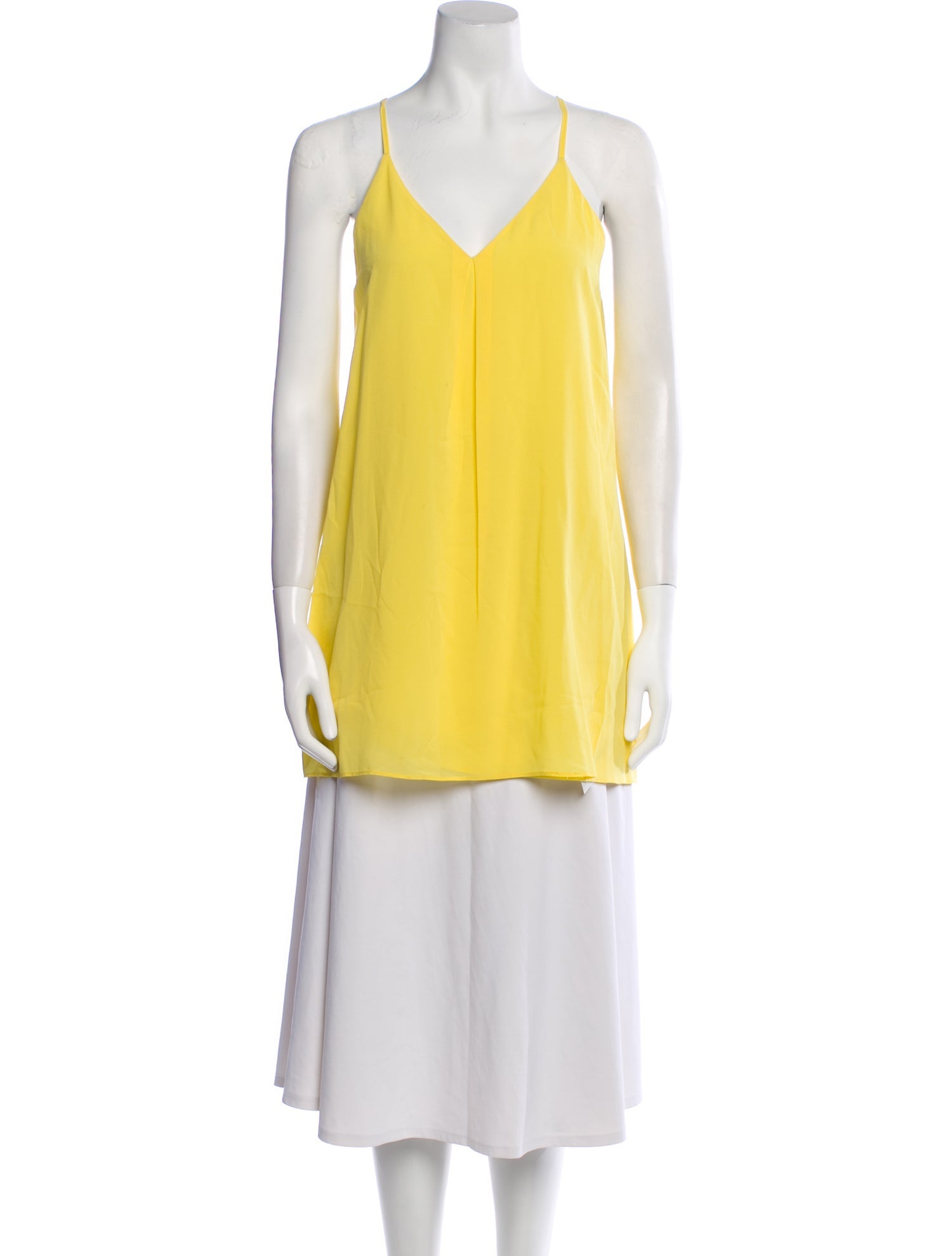 Alice + Olivia Silk V-Neck Tunic