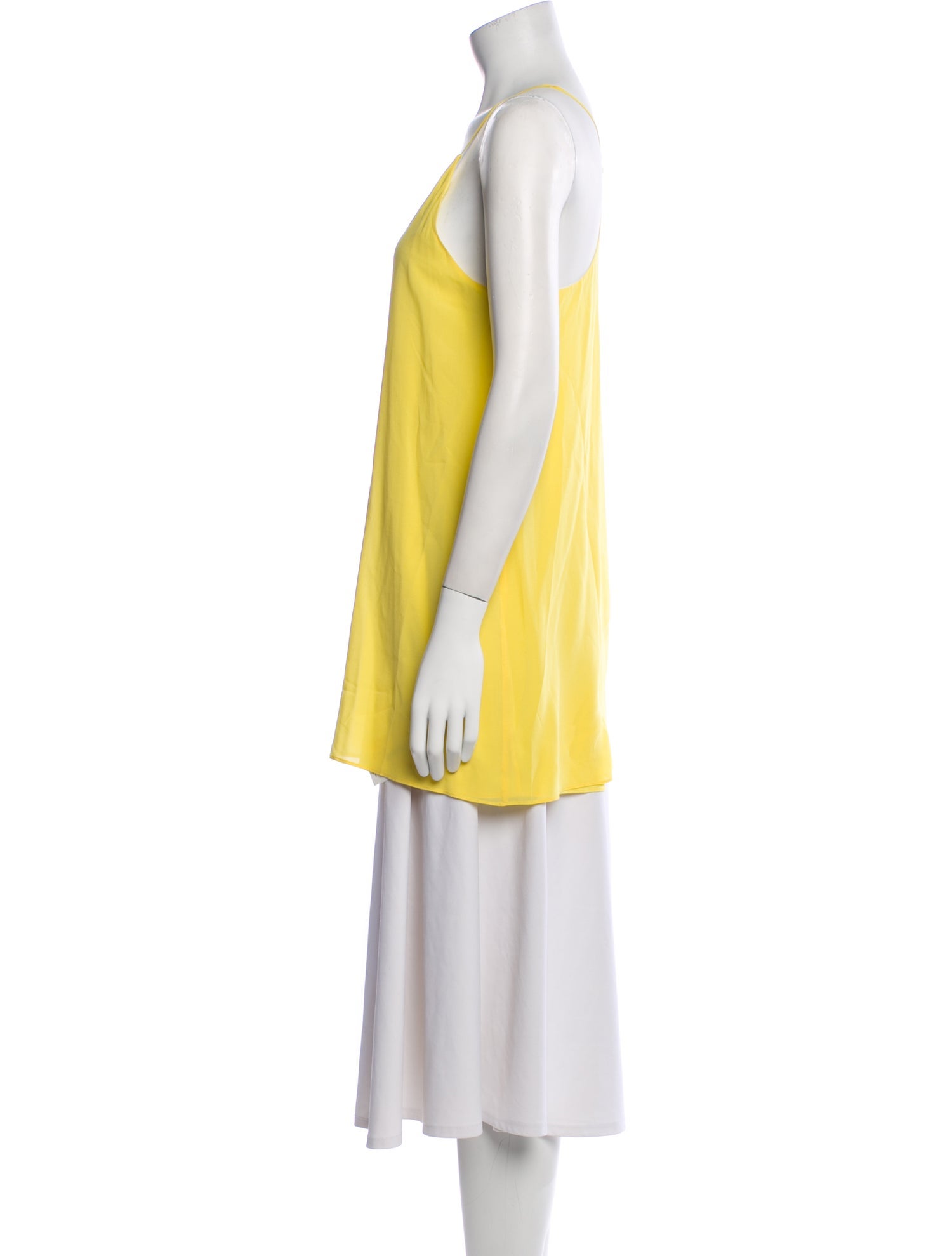 Alice + Olivia Silk V-Neck Tunic