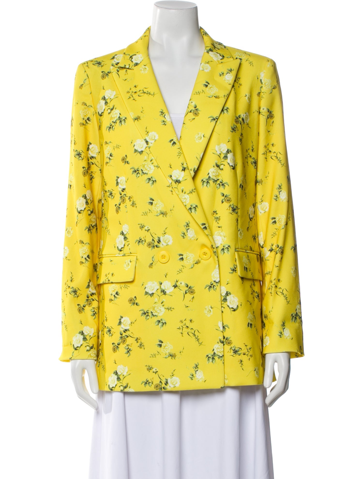 Alice + Olivia Floral Print Blazer