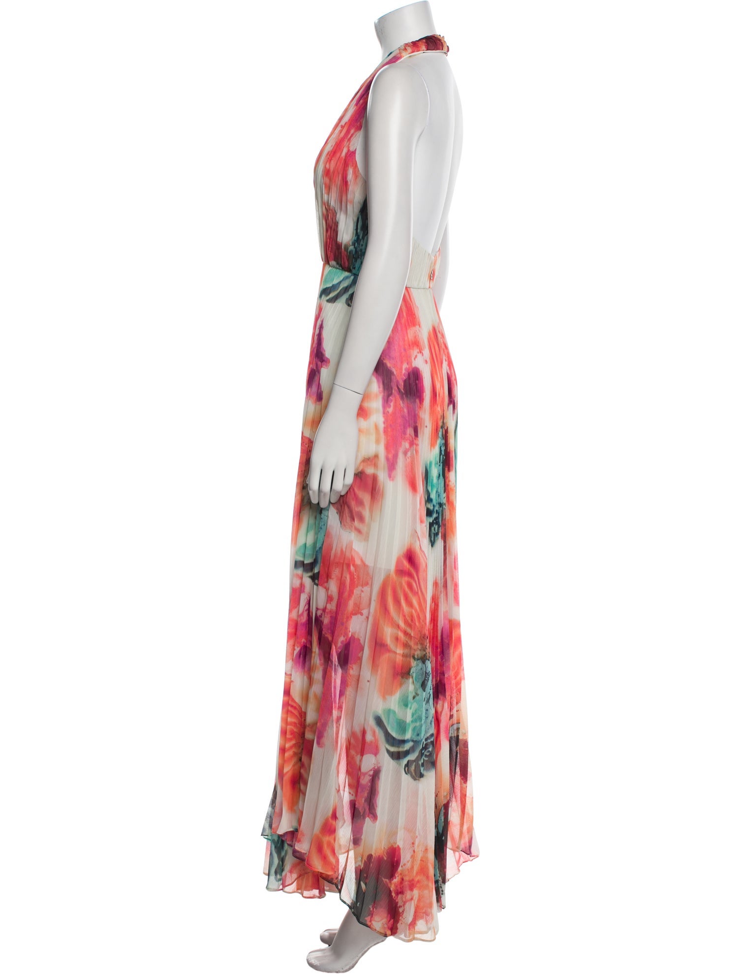 Alice + Olivia Printed Long Dress