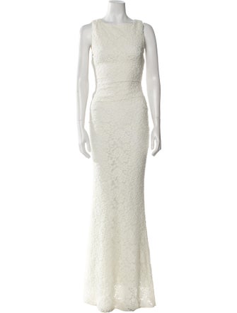 Alice + Olivia Nylon Long Dress