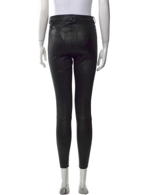 Alice + Olivia Leather Skinny Leg Pants