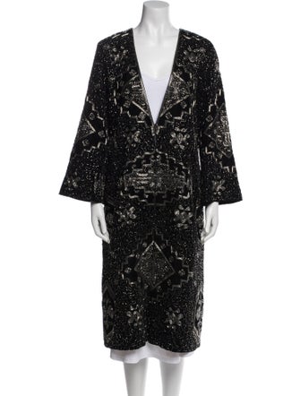 Alice + Olivia Tweed Pattern Coat