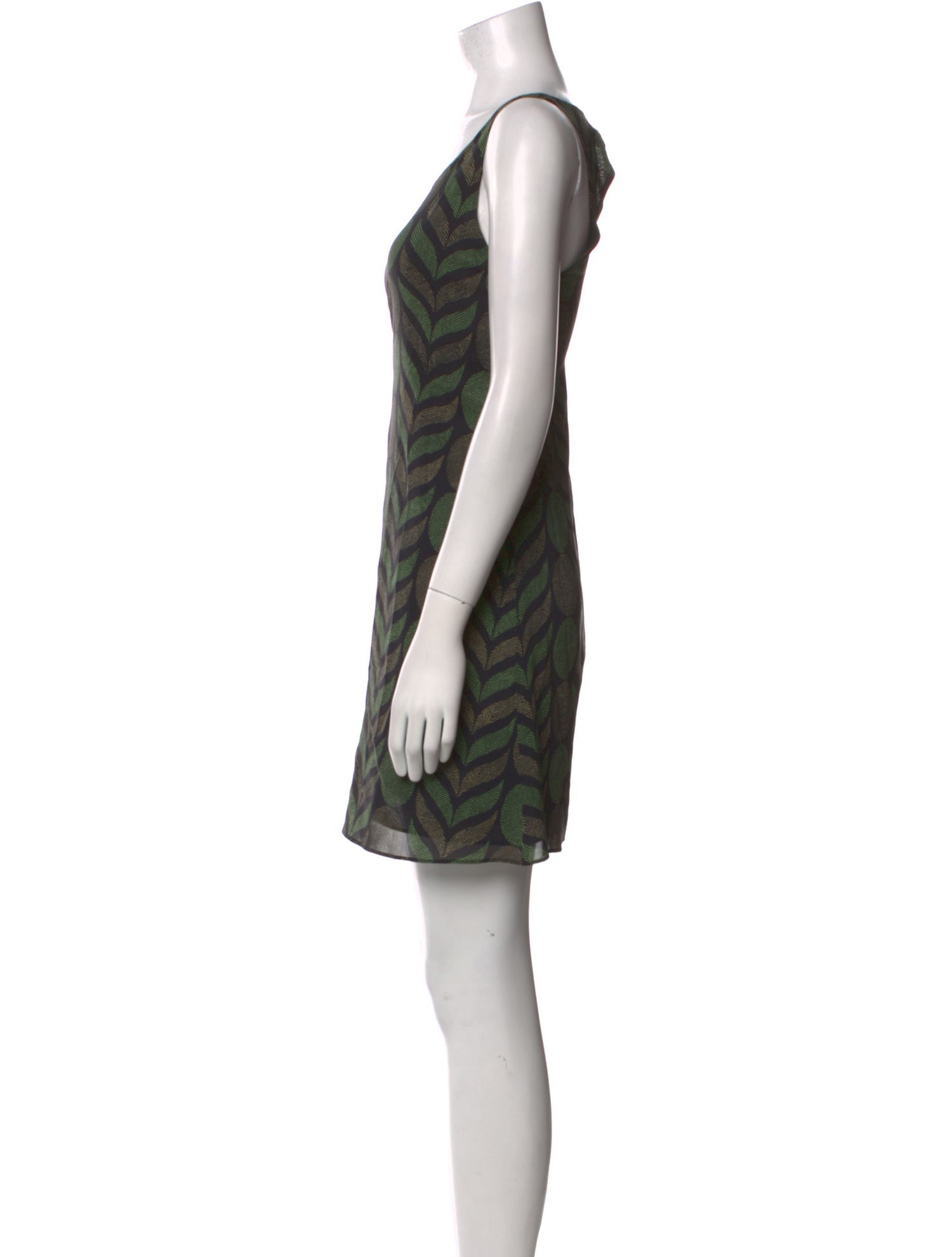 Alice + Olivia Silk Mini Dress