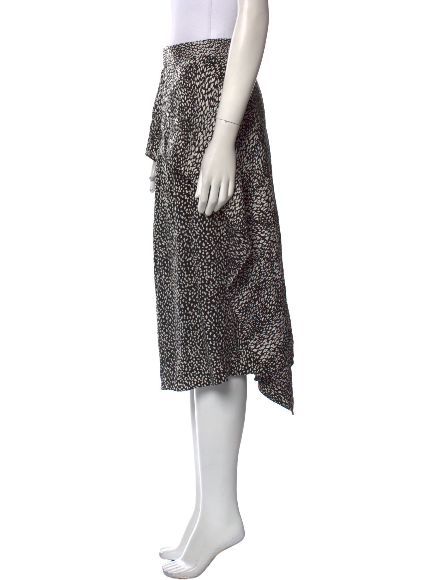 Alice + Olivia Printed Knee-Length Skirt