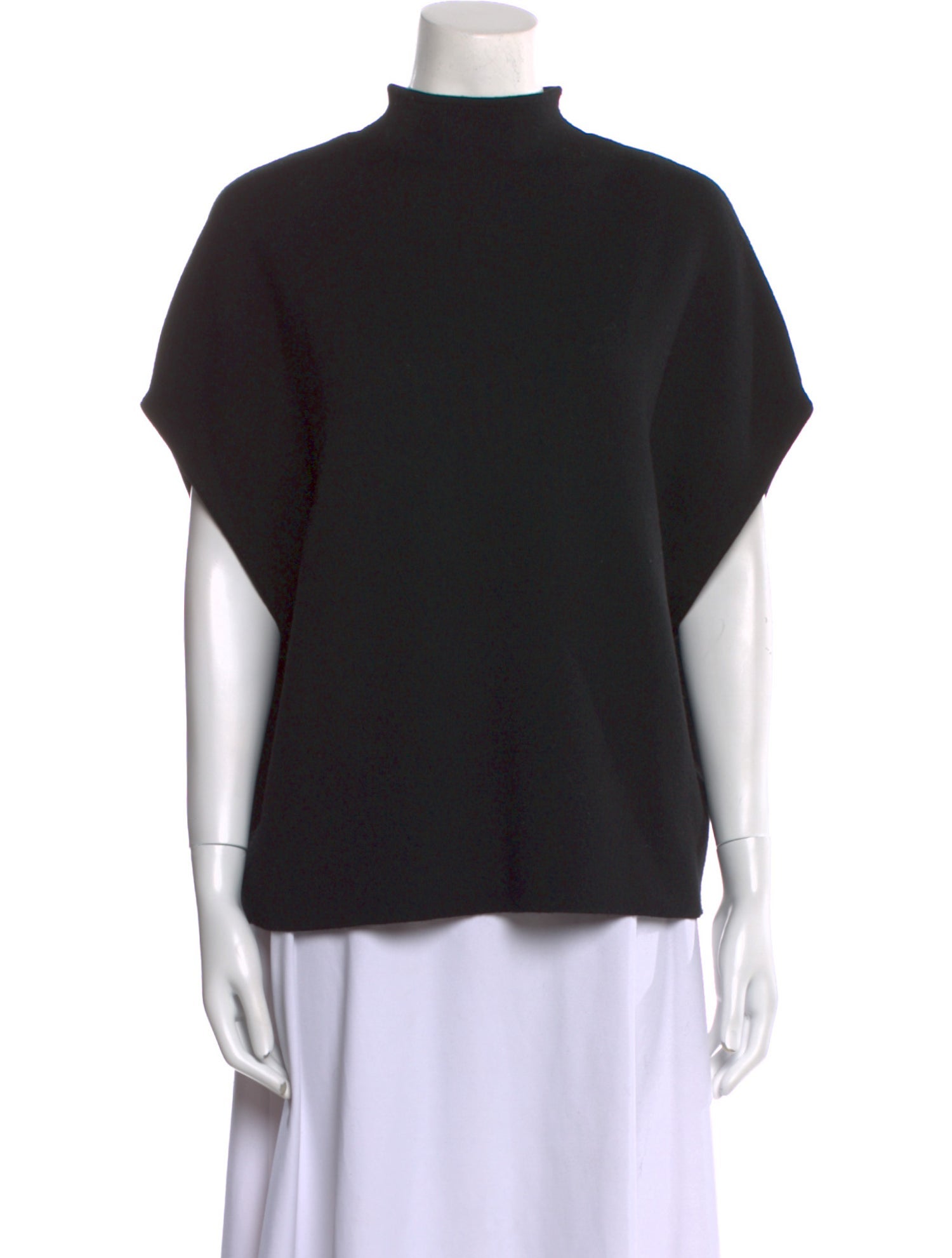 Alice + Olivia Wool Mock Neck Sweater