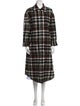 Alice + Olivia Plaid Print Coat