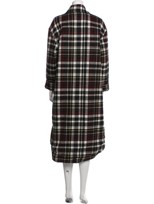 Alice + Olivia Plaid Print Coat