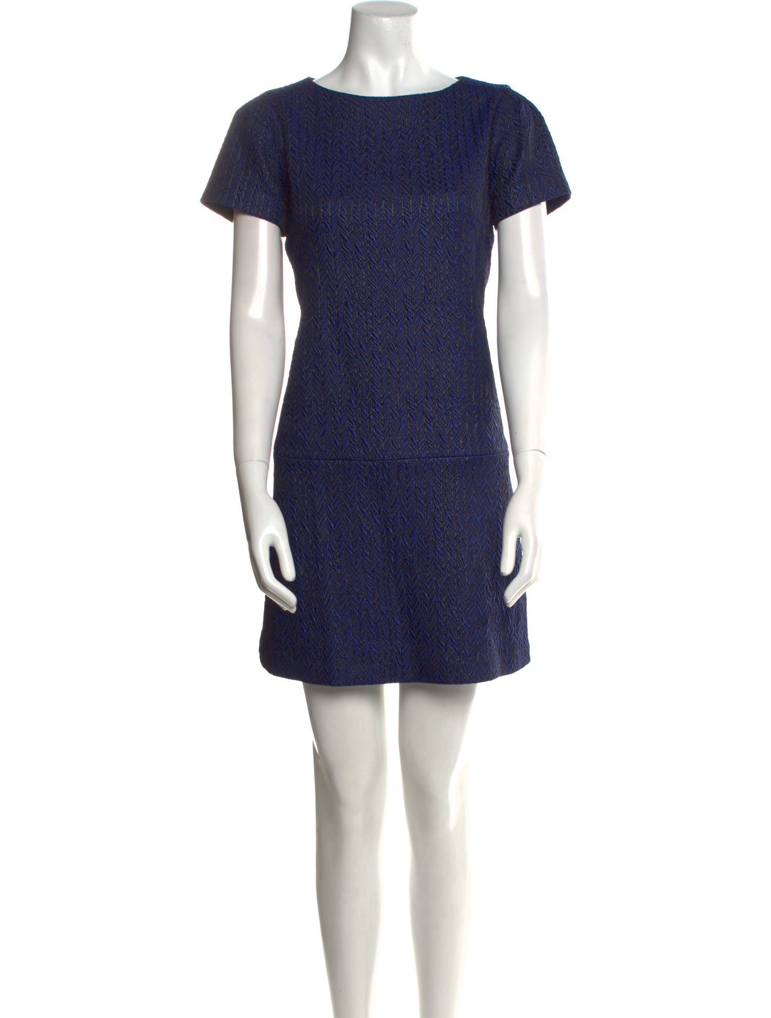 Alice + Olivia Scoop Neck Mini Dress