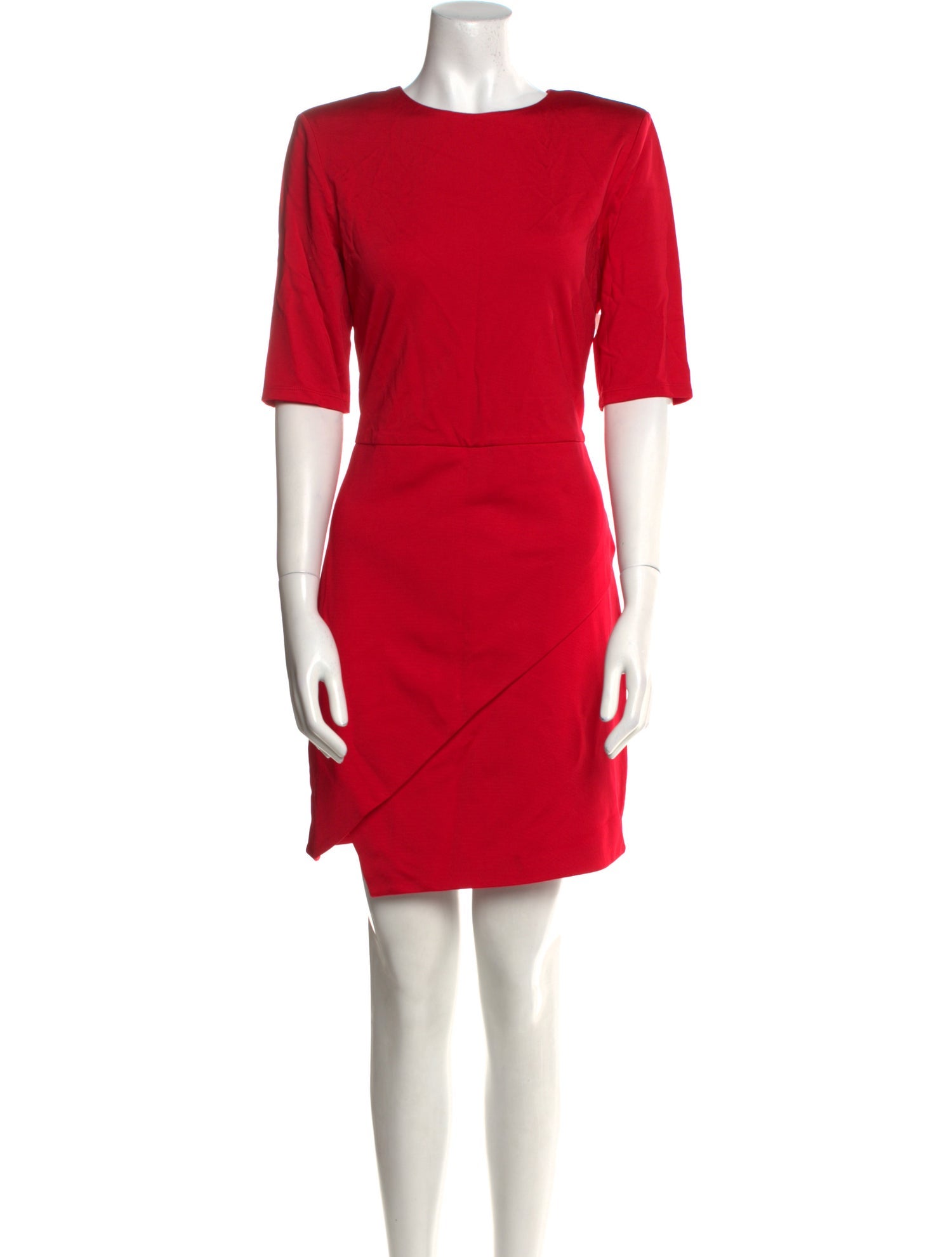 Alice + Olivia Crew Neck Mini Dress